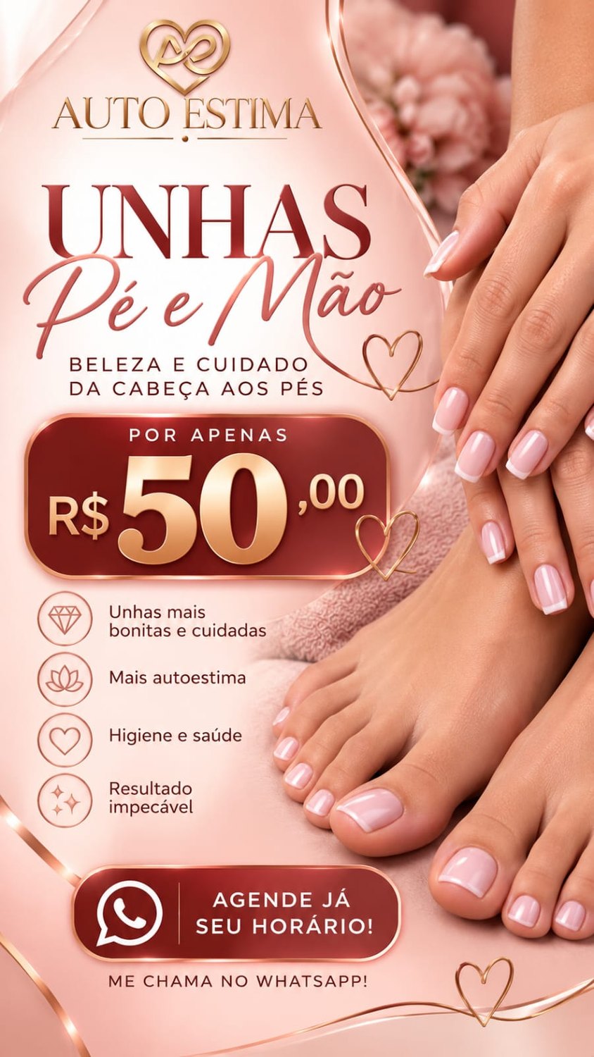 Arte de campanha de unhas, pé e mão